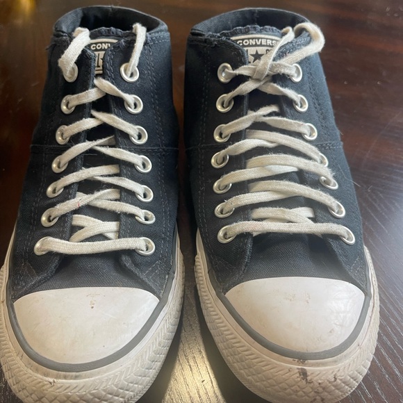 Converse Men's Black Canvas Sneakers women size 7, men’s size 5 Chuck Taylor - Picture 1 of 6